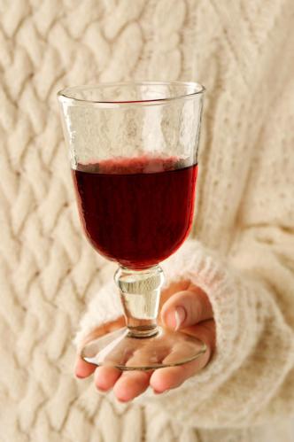 Vinglas - munblåst - 14,5 x 8 cm - www.frokenfraken.se