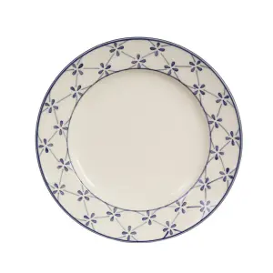 Assiett - Marion Klöver - Blå - Ø19,5 cm - www.frokenfraken.se