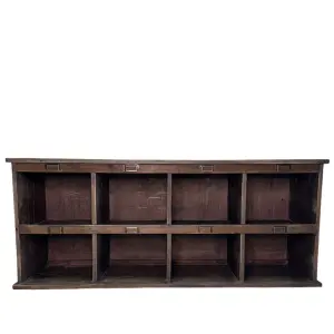 Bänk - Brun - 104 x 51 x 30 cm - www.frokenfraken.se