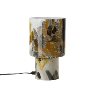 Bordslampa - Glas Flerfärgad - Ø10/15 x 25 cm - www.frokenfraken.se