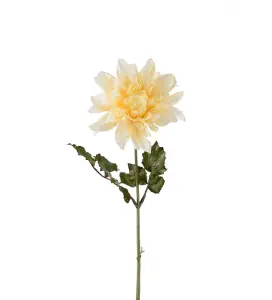 Dahlia - Gul - 45 cm - www.frokenfraken.se