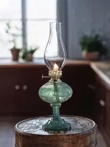 Fotogenlampa - Esmeralda - Grön - Ø11 x H34 cm - www.frokenfraken.se
