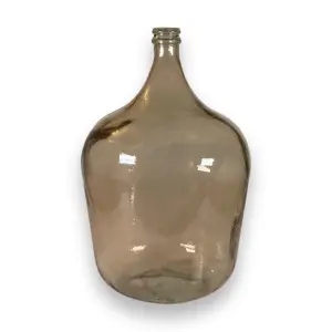 Glasflaska - Damejeanne XL - Sand - Ø36,5 x 56 cm - www.frokenfraken.se