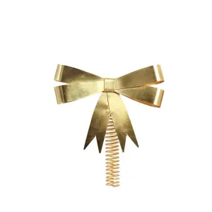 Julgranstopp - Rosett - Mässing - L20 x B22,5 x D4 cm - www.frokenfraken.se