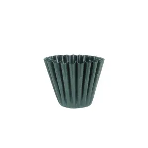 Kruka - Ronja - Grön - Ø15 x H11,5 cm - www.frokenfraken.se
