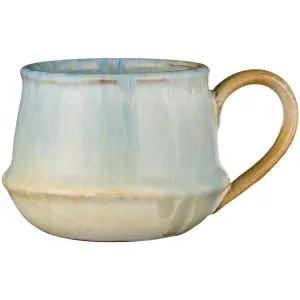 Mugg - kalmar - ljusblå - 9 x 6,5 x 12,5 cm - www.frokenfraken.se