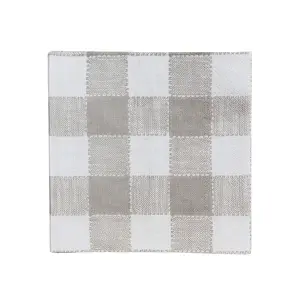 Pappersservett - Ida Ruta - Vit/Beige - L33 x B33 cm - www.frokenfraken.se