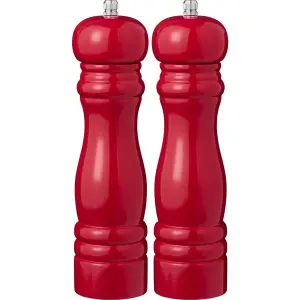 Salt & Pepparkvarn röd - 2-pack - Ø5,5 X 21,5 CM - www.frokenfraken.se