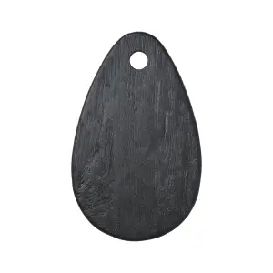 Skärbräda M - Svart - 40 x 25 cm - www.frokenfraken.se