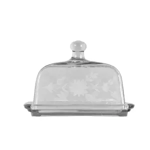 Smörkupa - Glas - L16,5 x B12 x D10 cm - www.frokenfraken.se