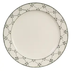 Tallrik Marion - Klöver - Grön - Ø26 cm - www.frokenfraken.se