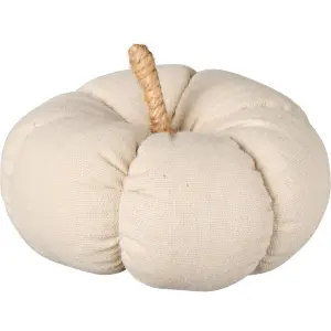 Tygpumpa - naturfärgad - 11 cm - www.frokenfraken.se