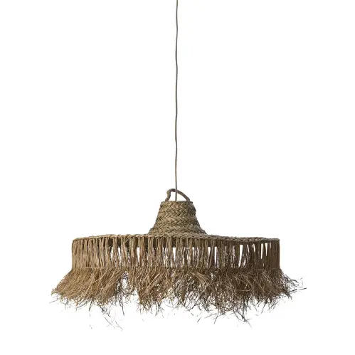 Lampskärm - Taklampa - Sjögräs - Ø70 cm - www.frokenfraken.se