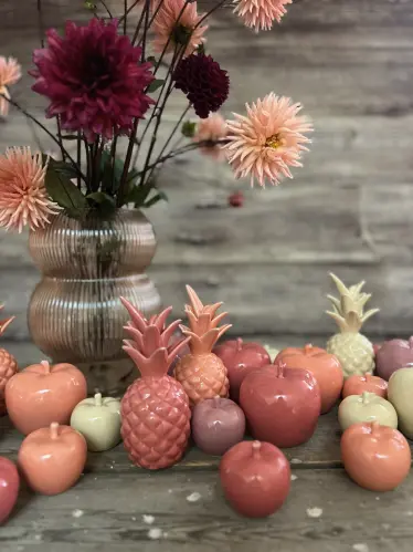 Ananas - Lila - 17,5 cm - www.frokenfraken.se