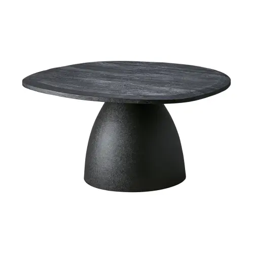 Soffbord - Svart - Trä - 86 x 76 x 43 cm - www.frokenfraken.se