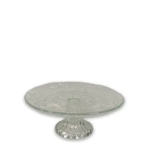 Tårtfat/Kakfat - Klarglas - 19,5 x 7,5 cm - www.frokenfraken.se