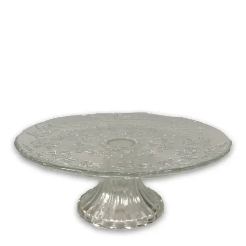 Tårtfat Klarglas - 25,5 x 9,3 cm - www.frokenfraken.se