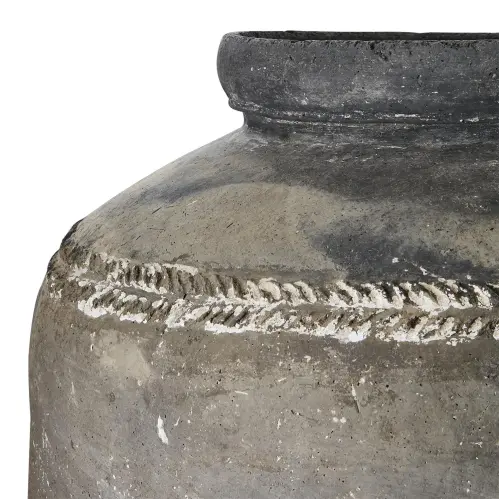 Urna/Kruka - Gråbrun - Ø40/75 x 120 cm - www.frokenfraken.se