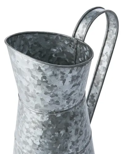 Vattenkanna - Zink Grå - 28 x 20 x 40 cm - www.frokenfraken.se
