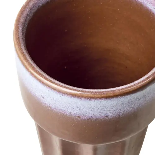 Mugg L - Costa - Terrakotta/flerfärgad - Ø8 x 14 cm - www.frokenfraken.se