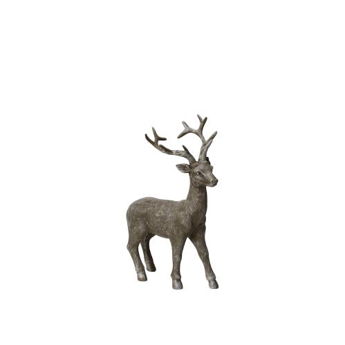 Hjortar - Grå - 2st - 43 cm & 28 cm - www.frokenfraken.se
