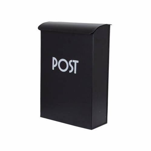 Postlåda Svart - 17 x 7,5 x 25 cm - www.frokenfraken.se