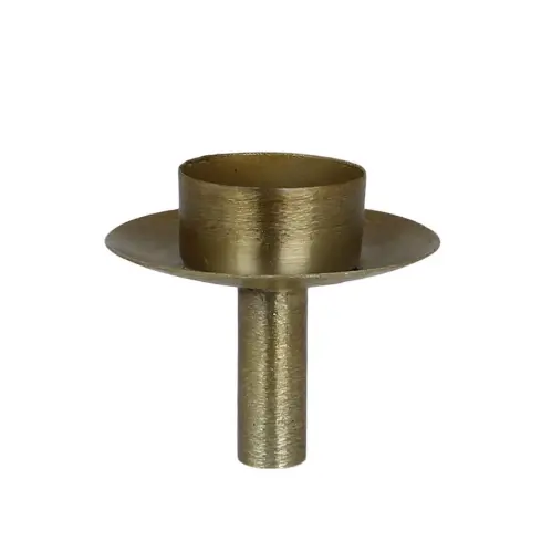 Värmeljushållare för Flaska Mässing - Ø 7 x H 6 cm - www.frokenfraken.se