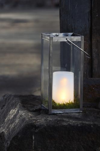 Batteriljus - Ute & Inne - Ø9 x 14 cm - Timer - www.frokenfraken.se