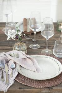 Servett i tyg - Rosa - www.frokenfraken.se