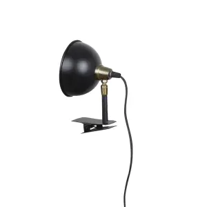 Lampa Pelle Klämma Svart - Ø 13 x H 23 cm - www.frokenfraken.se