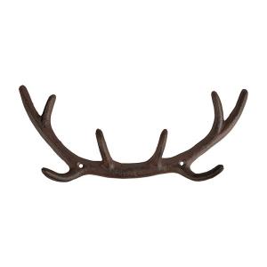 Kroklist - Järn - renhorn - svart/brun - 5 x 29 x 12 cm - www.frokenfraken.se
