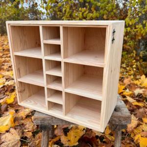 Redahylla - Natur - UTAN skäppor - 34 x 38 x 18 cm - www.frokenfraken.se