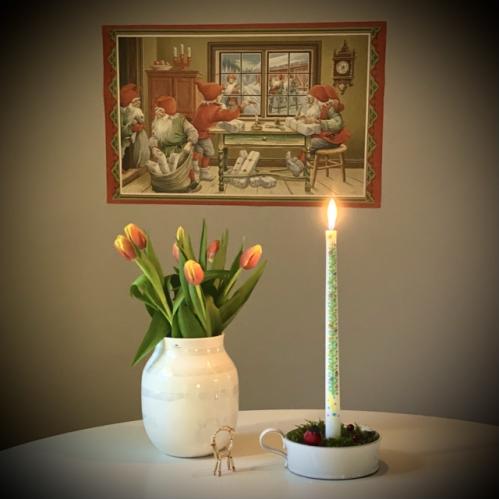 Datumljus - Kalenderljus - 38 cm - www.frokenfraken.se