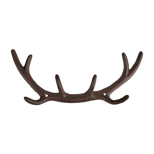 Kroklist - Järn - renhorn - svart/brun - 5 x 29 x 12 cm - www.frokenfraken.se