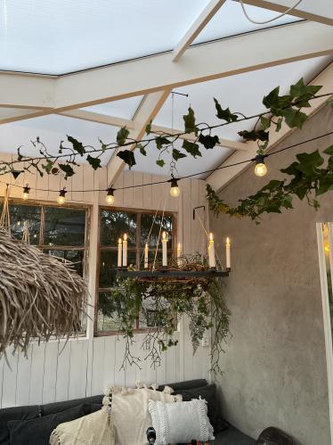 Ljuskrona i vajer - 75 cm - www.frokenfraken.se