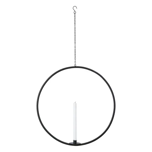 Ljusstake M - Svart - Ø55 x 98 cm - www.frokenfraken.se