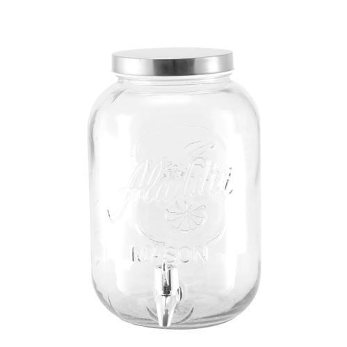 Burk med tappkran - Plåtlock - 4 L - www.frokenfraken.se