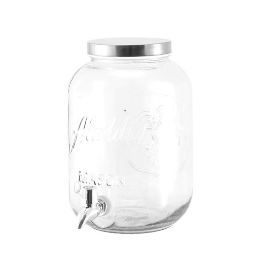 Burk med tappkran - Plåtlock - 4 L - www.frokenfraken.se