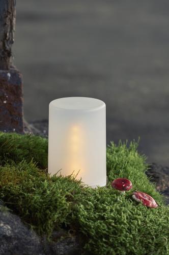 Batteriljus - Ute & Inne - Ø9 x 14 cm - Timer - www.frokenfraken.se