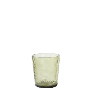 Dryckesglas - Plast - Hamrad - Grön - 9 cm - www.frokenfraken.se