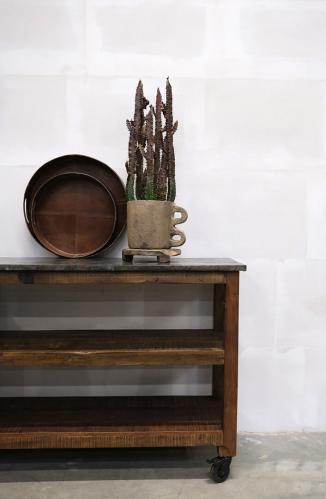 Avlastningsbord på hjul - 80 x 160 x 40 cm - www.frokenfraken.se