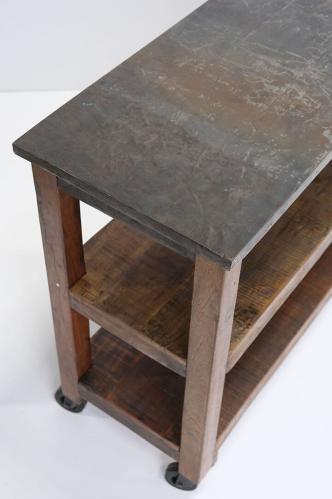 Avlastningsbord på hjul - 80 x 160 x 40 cm - www.frokenfraken.se