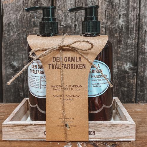 Tvål & Handkräm - Set - Sandelträ - www.frokenfraken.se