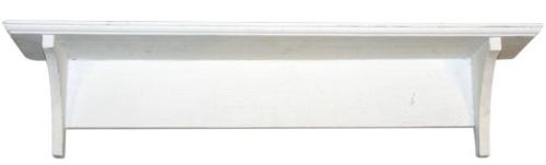 Vägghylla - Vit trä - 70 cm - www.frokenfraken.se