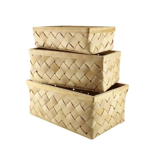 Spånkorgar - Stora - 3 st (33-40cm) - www.frokenfraken.se