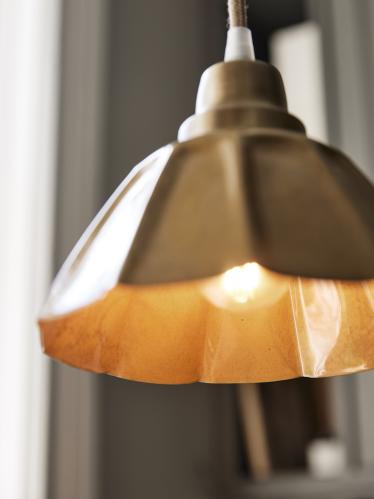 Fönsterlampa - Ester - Gul - 17 cm - www.frokenfraken.se