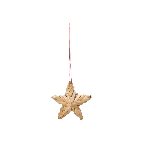 Julkulor - Halmfigurer - 12 st - 3-6 cm - www.frokenfraken.se