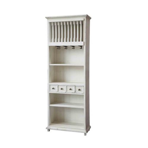Tallrikshylla - Antik créme - 70 x 32,5 x 190 cm - www.frokenfraken.se