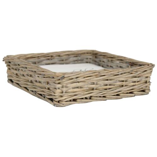 Servettkorg - Grå - Natur - www.frokenfraken.se