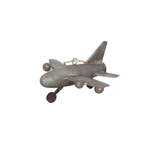 Flygplan - Metall - 11 x 15 x 7,5 cm - www.frokenfraken.se